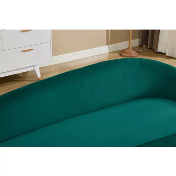 Canapea Estero, 180x81x67 h cm, Catifea Verde picture - 15