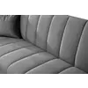 Canapea Extensibila Adrasan, 3 Locuri, 229x83x91 cm, stofa BabyFace 33 Gri picture - 6
