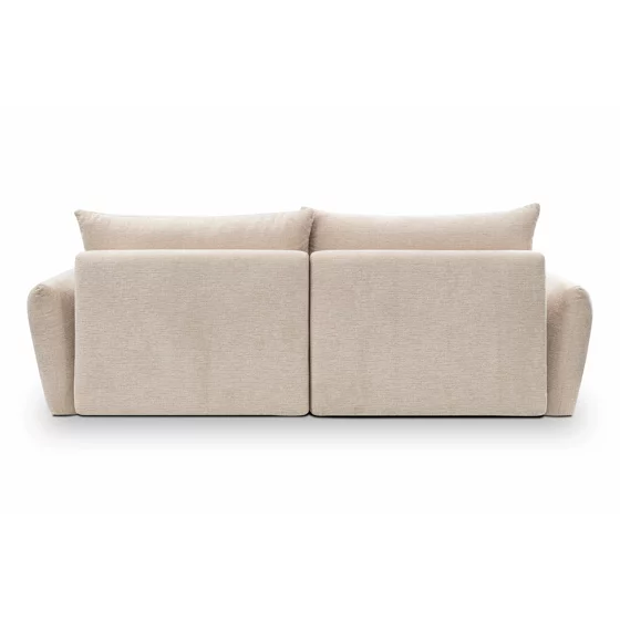 Canapea Extensibila Alia, 254x119x74 cm, Suprafata Pentru Dormit Extra Large 170x206 cm, Stofa, Beige picture - 3