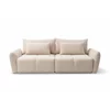 Canapea Extensibila Alia, 254x119x74 cm, Suprafata Pentru Dormit Extra Large 170x206 cm, Stofa, Beige picture - 1