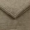 Canapea Extensibila Allegro 195x100x85 cm, Catifea Raiata, Beige Inchis picture - 2