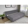 Canapea Extensibila Allegro 195x100x85 cm, Catifea Raiata, Gri Inchis picture - 2