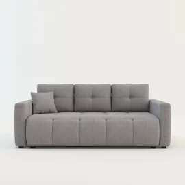 Canapea Extensibila Ardea, 240x110x100 h cm, Stofa, Gri