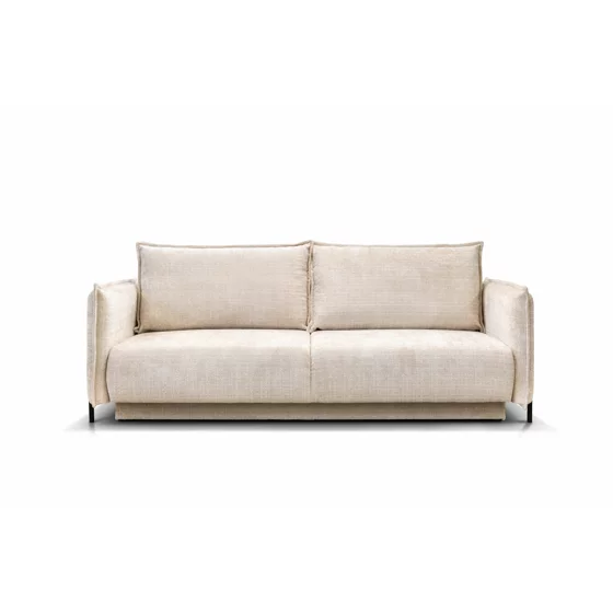 Canapea Extensibila Aromes, 226x105x90 h cm, Stofa Beige Cremona 02 picture - 1