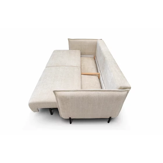 Canapea Extensibila Aromes, 226x105x90 h cm, Stofa Beige Cremona 02 picture - 4
