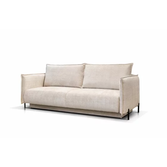 Canapea Extensibila Aromes, 226x105x90 h cm, Stofa Beige Cremona 02 picture - 5