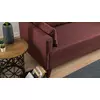 Canapea Extensibila Bella, 208x81x85 cm - Rosu Bordo picture - 5