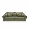 Canapea Extensibila Big Buddy Extra Large, 302x130x92 cm, Suprafata Pentru Dormit - 182x244 cm, Stofa - Verde Olive picture - 3