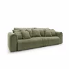 Canapea Extensibila Big Buddy Extra Large, 302x130x92 cm, Suprafata Pentru Dormit - 182x244 cm, Stofa - Verde Olive picture - 7