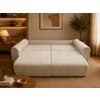 Canapea Extensibila Bodo, 250x115x90 h cm, Stofa Raiata Tillia 01 Bej picture - 2
