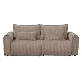 Canapea Extensibila Bodo, 250x115x90 h cm, Stofa Raiata Tillia 17 Maro
