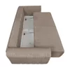 Canapea Extensibila Bodo, 250x115x90 h cm, Stofa Raiata Tillia 17 Maro picture - 4