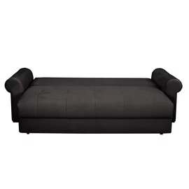 Canapea Extensibila Classic, 243x100x72 h cm, Stofa Tip Catifea Gri Inchis