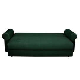 Canapea Extensibila Classic, 243x100x72 h cm, Stofa Tip Catifea Verde