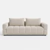 Canapea Extensibila Dante, 241x101x88 cm, Stofa, Beige picture - 1
