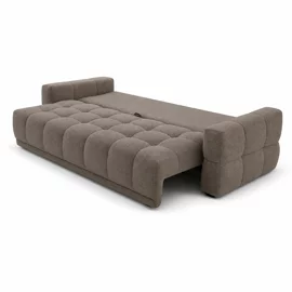 Canapea Extensibila Dante, 241x101x88 cm, Stofa, Maro Vibe 21