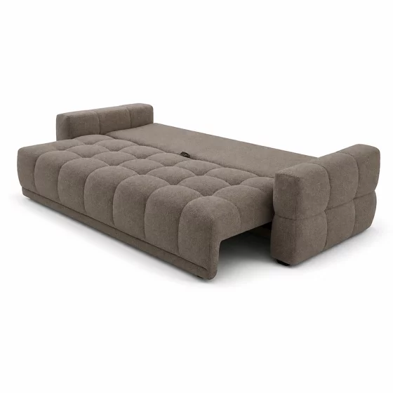 Canapea Extensibila Dante, 241x101x88 cm, Stofa, Maro Vibe 21 picture - 2