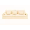 Canapea Extensibila Evora Extra Large, 276x137x71/92 cm, Stofa Lincoln 03 Crem picture - 1