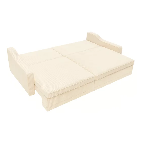 Canapea Extensibila Evora Extra Large, 276x137x71/92 cm, Stofa Lincoln 03 Crem picture - 2