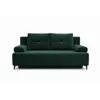 Canapea Extensibila Forra, 201x100x95 h cm, Stofa Verde picture - 1
