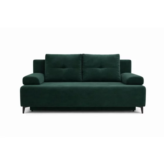 Canapea Extensibila Forra, 201x100x95 h cm, Stofa Verde picture - 1