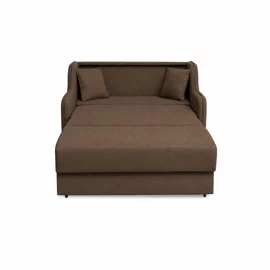 Canapea Extensibila Galicia, 2 Locuri,  143x98x98  h cm, Stofa Maro
