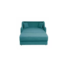 Canapea Extensibila Galicia, 2 Locuri,  143x98x98  h cm, Stofa Turcoaz