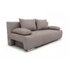 Canapea Extensibila Georgia, 194x93x72 h cm, Stofa Tip Catifea Beige Inchis picture - 1