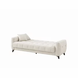 Canapea Extensibila Hermes, 222x88x88 cm, Stofa, Beige