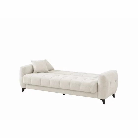 Canapea Extensibila Hermes, 222x88x88 cm, Stofa, Beige picture - 2