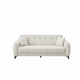 Canapea Extensibila Hermes, 222x88x88 cm, Stofa, Beige