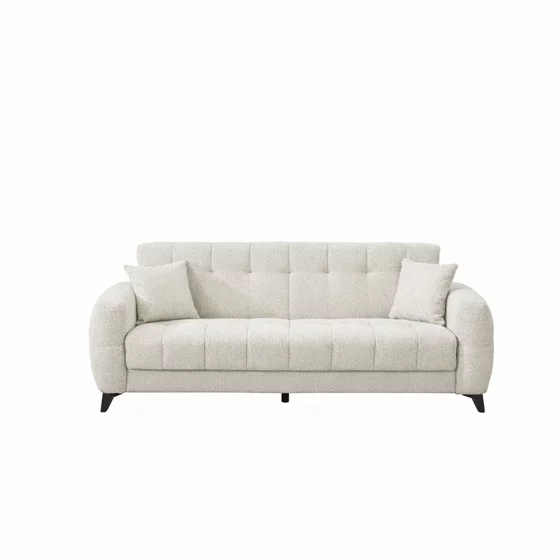 Canapea Extensibila Hermes, 222x88x88 cm, Stofa, Beige picture - 1