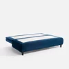 Canapea Extensibila Horus, 208x95x102 h cm, Stofa Albastra picture - 2