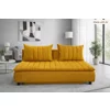 Canapea Extensibila Horus, 208x95x102 h cm, Stofa Galben Curry picture - 1