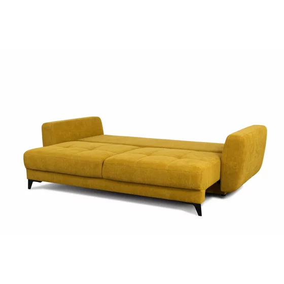 Canapea Extensibila Krista, 241x113x91 h cm, Stofa Crown 10 Curcuma picture - 2
