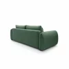 Canapea Extensibila Maloy, 252x103x 89 h cm, Catifea, Verde picture - 5