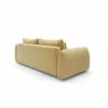 Canapea Extensibila Maloy, 252x103x 89 h cm, Stofa, Galben Deschis picture - 6