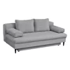 Canapea Extensibila Maranello, 3L, 200x95x95 cm, Stofa Gri picture - 2