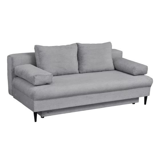 Canapea Extensibila Maranello, 3L, 200x95x95 cm, Stofa Gri picture - 2