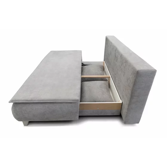 Canapea Extensibila Minto, 208x106x100 h cm, Stofa Gri picture - 4