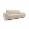 Canapea Extensibila Mooma, 258x115x89 cm, Stofa Boucle Abriamo 03, Beige picture - 3