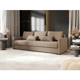 Canapea Extensibila Mostar, 220x84x72 h cm, Stofa, Beige