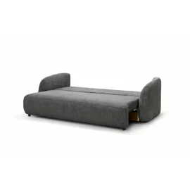 Canapea Extensibila Praga, 244x105x90 h cm, Stofa Grafit