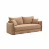 Canapea Extensibila Rapsody, 214x84x96 cm, Stofa, Rust picture - 2