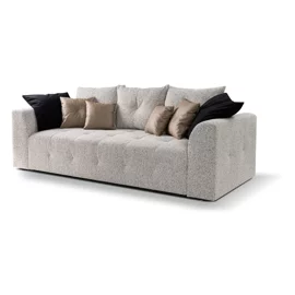 Canapea Extensibila Royal, 247x116x94 h cm, Stofa Beige