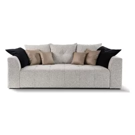 Canapea Extensibila Royal, 247x116x94 h cm, Stofa Beige