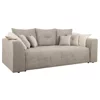 Canapea Extensibila Royal, 247x116x94 h cm, Stofa Raiata Beige picture - 2