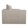 Canapea Extensibila Royal, 247x116x94 h cm, Stofa Raiata Beige picture - 5