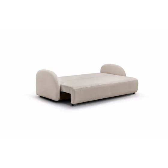 Canapea Extensibila Rumes, 230x105x90 h cm, Stofa Beige Toro 25 picture - 3