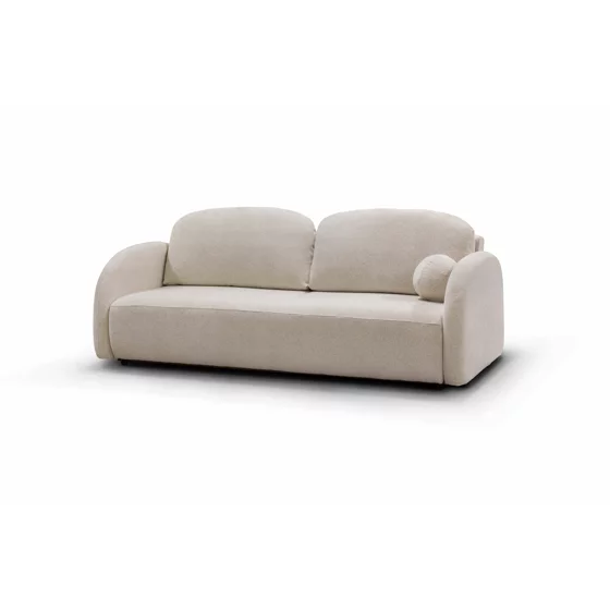 Canapea Extensibila Rumes, 230x105x90 h cm, Stofa Beige Toro 25 picture - 2